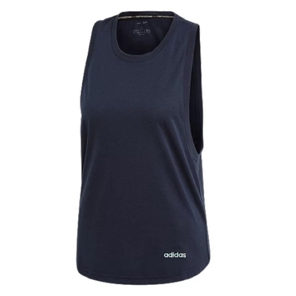 NWOT Adidas Women’s We All Care Parley For the Oceans Tank Size M - Picture 2 of 6